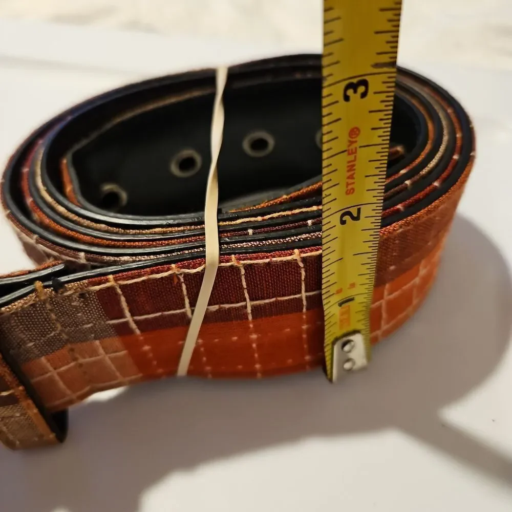 Vintage Fabric Coverd Belt LIKE NEW Waist 41